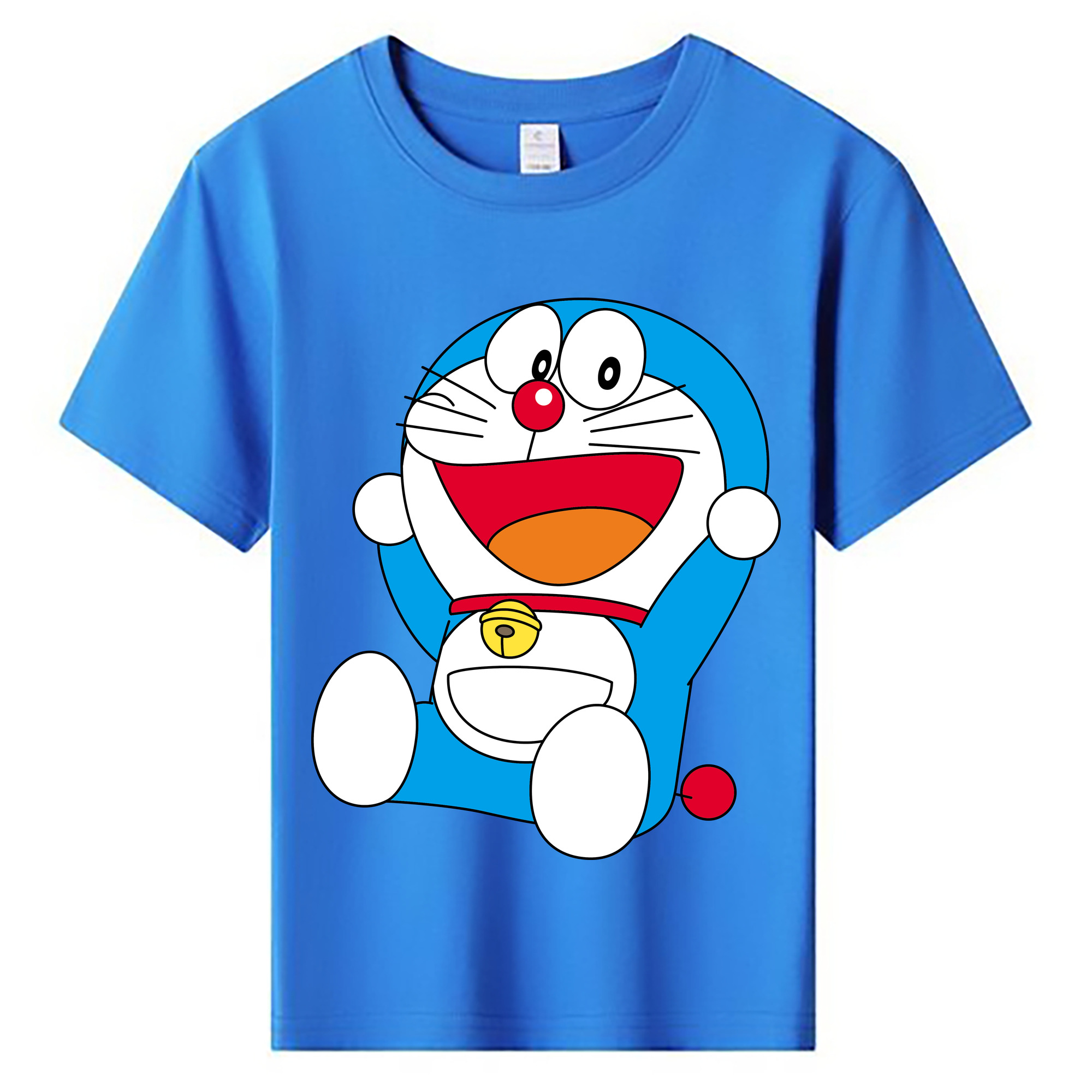 （画像用） ドラえもん Doraemon 綿100％キッズTシャツ（フロントプリント）